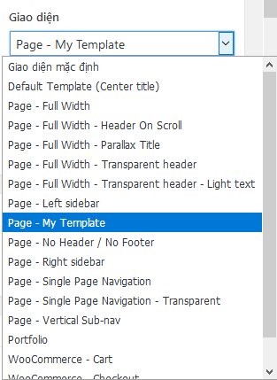 Hướng dẫn tạo layout template cho trang wordpress